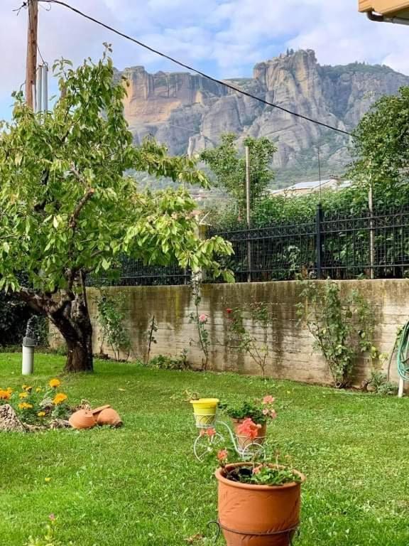 Meteora View Garden Apartment Kalampáka Ngoại thất bức ảnh
